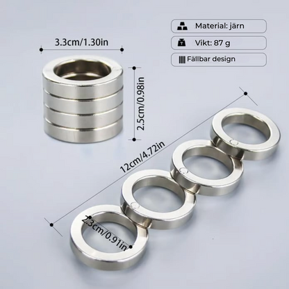 Fällbar Fidget-ring