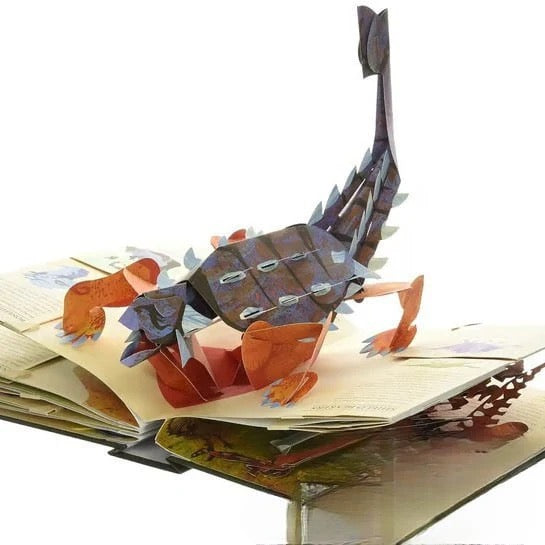 3D-uppslagsverk dinosaurier