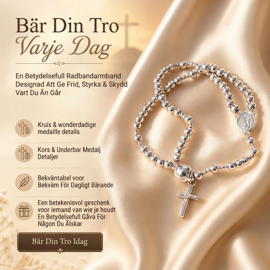Religiöst rosenkransarmband