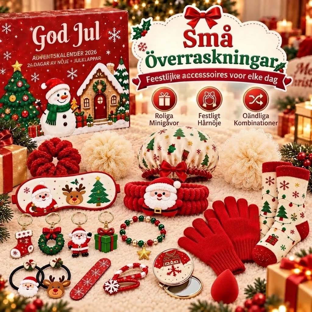 Dreamy Christmas skönhetsadventskalender med self care-överraskningar