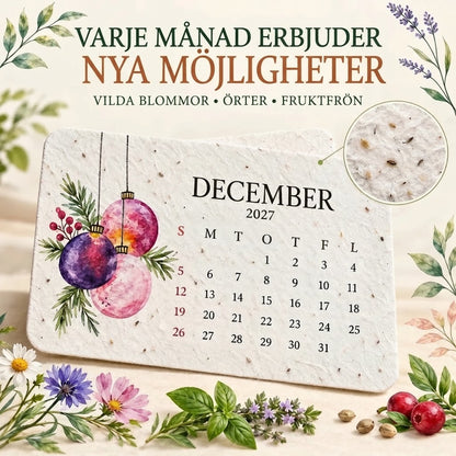 Planterbar frökalender 2027