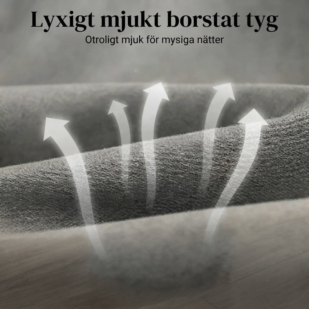 Mjukt dra-på-lakanset 3 delar med elastisk passform