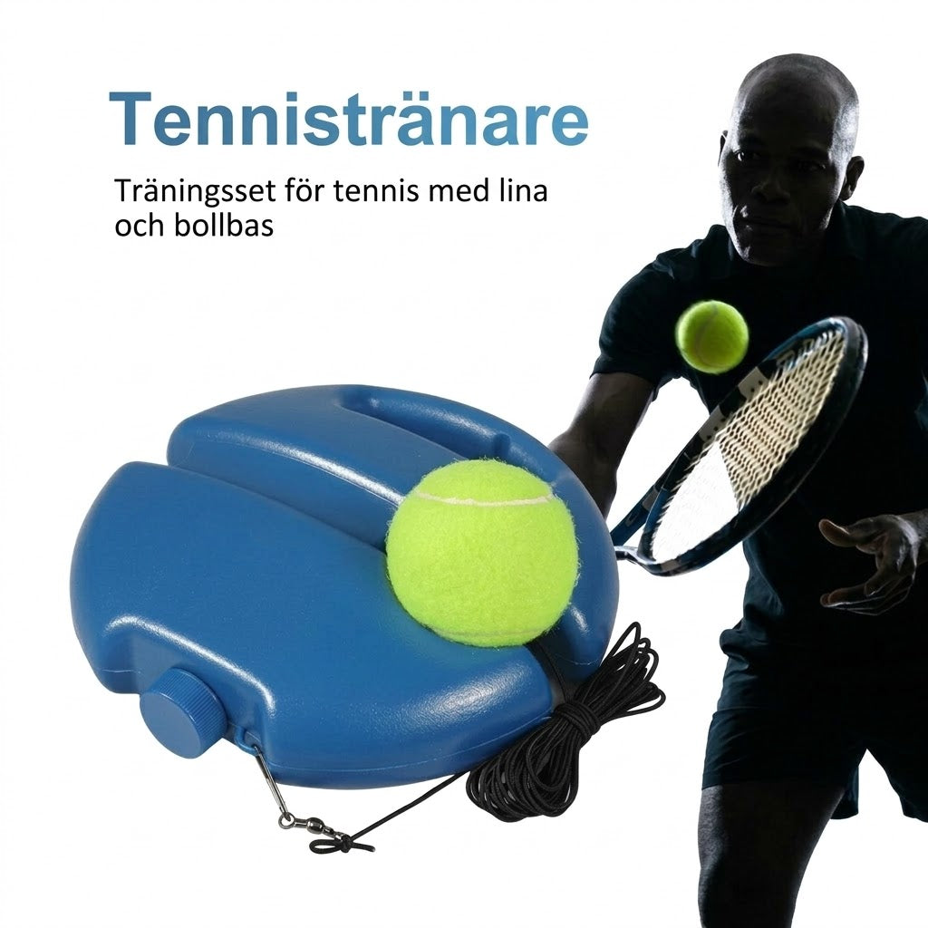 Träningsplatta för tennisbollar