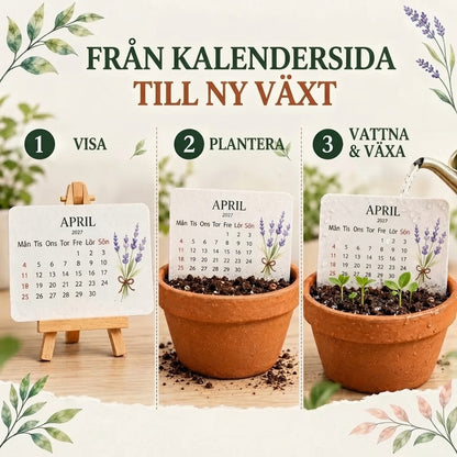 Planterbar frökalender 2027