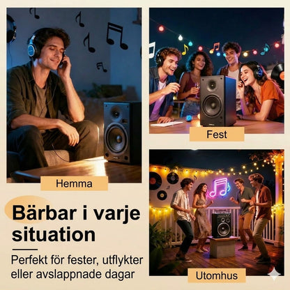 Bluetooth-Minihögtalare Med Bas