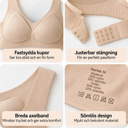 RyggBalans BH med hållningsstöd