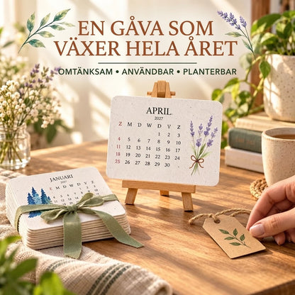 Planterbar frökalender 2027