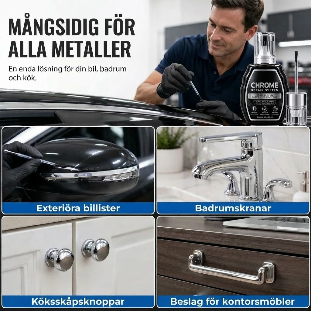 Professionell kromreparationspenna