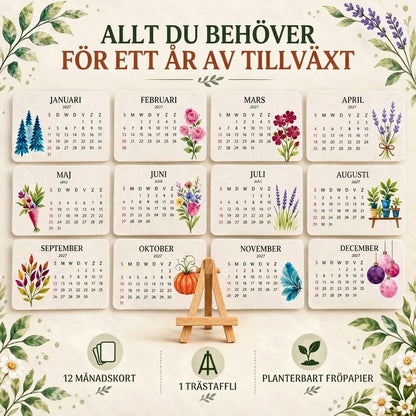 Planterbar frökalender 2027