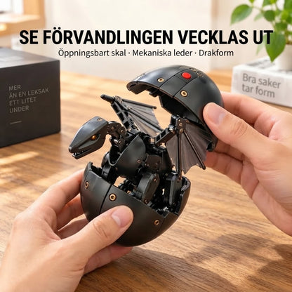 DragonMorph mekaniskt ägg som förvandlas till en drake