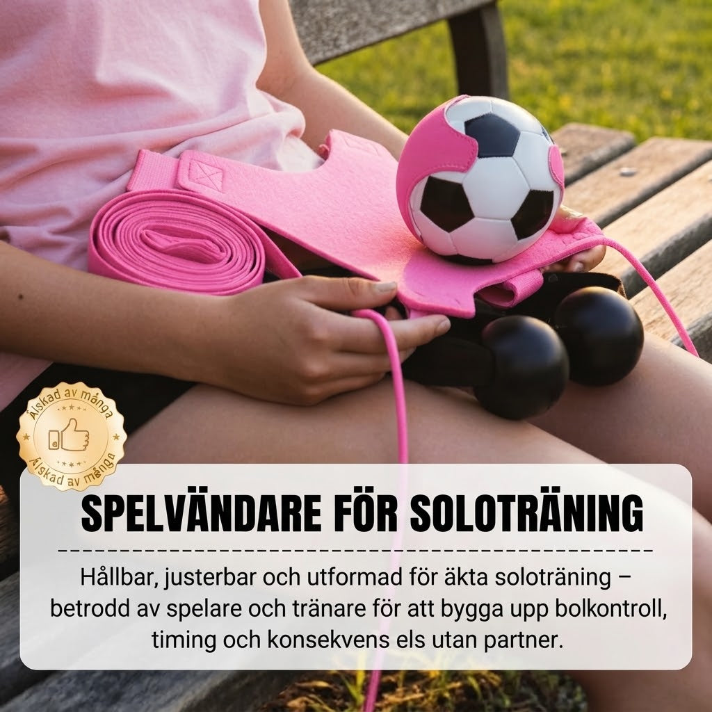 Volleybollstränare med höftband och 2 handtränare