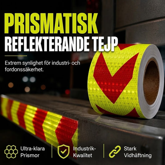 Vattentät självhäftande reflekterande piltejp 5 meter