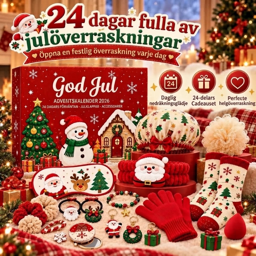 Dreamy Christmas skönhetsadventskalender med self care-överraskningar