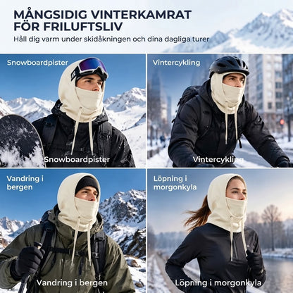Varm skidbalaklava för utomhusbruk