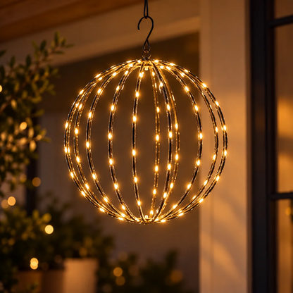 GlowBall batteridriven LED-ljusboll för inom- och utomhusbruk