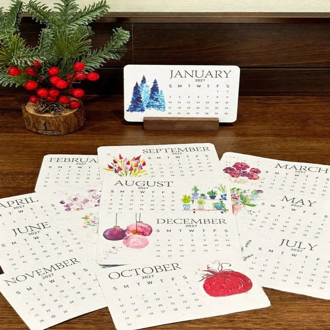 Planterbar frökalender 2027
