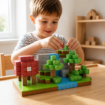 Bloxy magnetiska 3D-byggklossar