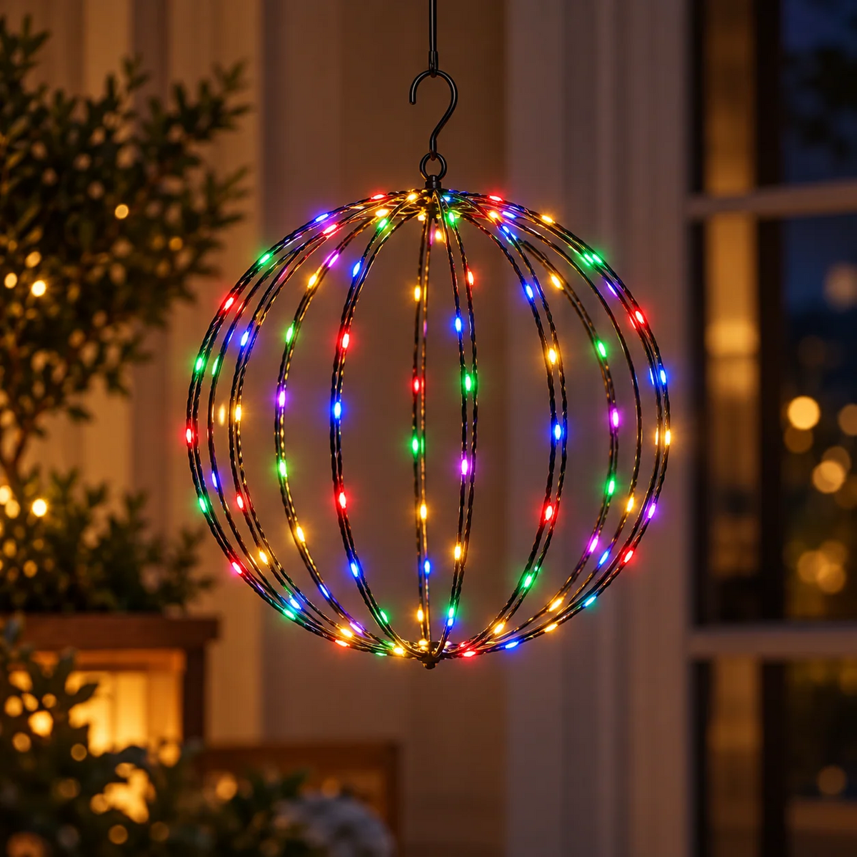 GlowBall batteridriven LED-ljusboll för inom- och utomhusbruk