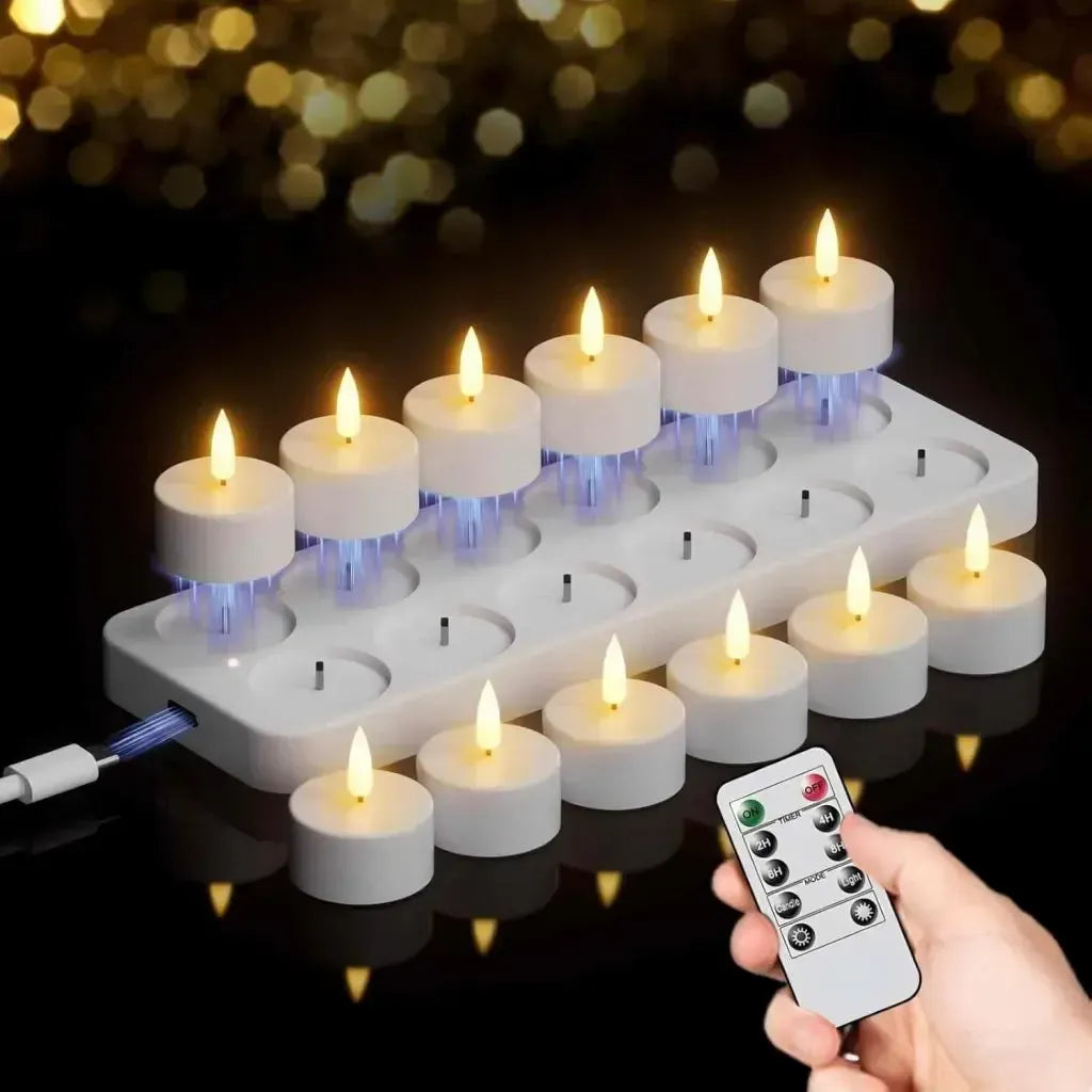Uppladdningsbara LED-ljus