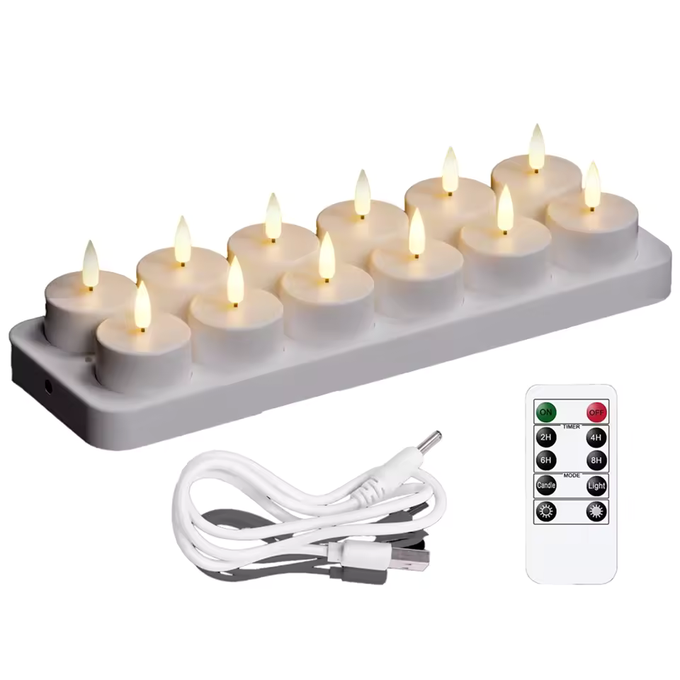 Uppladdningsbara LED-ljus