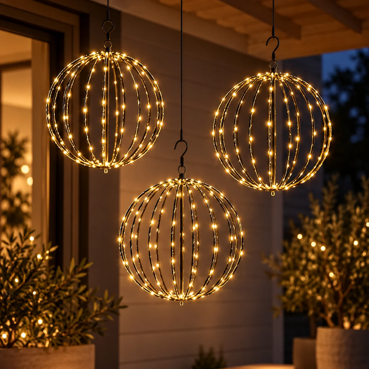 GlowBall batteridriven LED-ljusboll för inom- och utomhusbruk