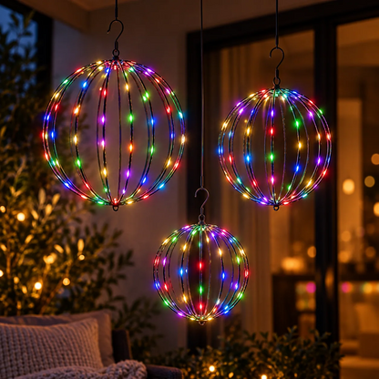 GlowBall batteridriven LED-ljusboll för inom- och utomhusbruk