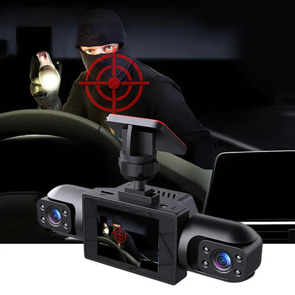 360° 4-linsers bilkamera – Full sikt & mörkerseende