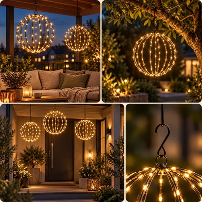 GlowBall batteridriven LED-ljusboll för inom- och utomhusbruk