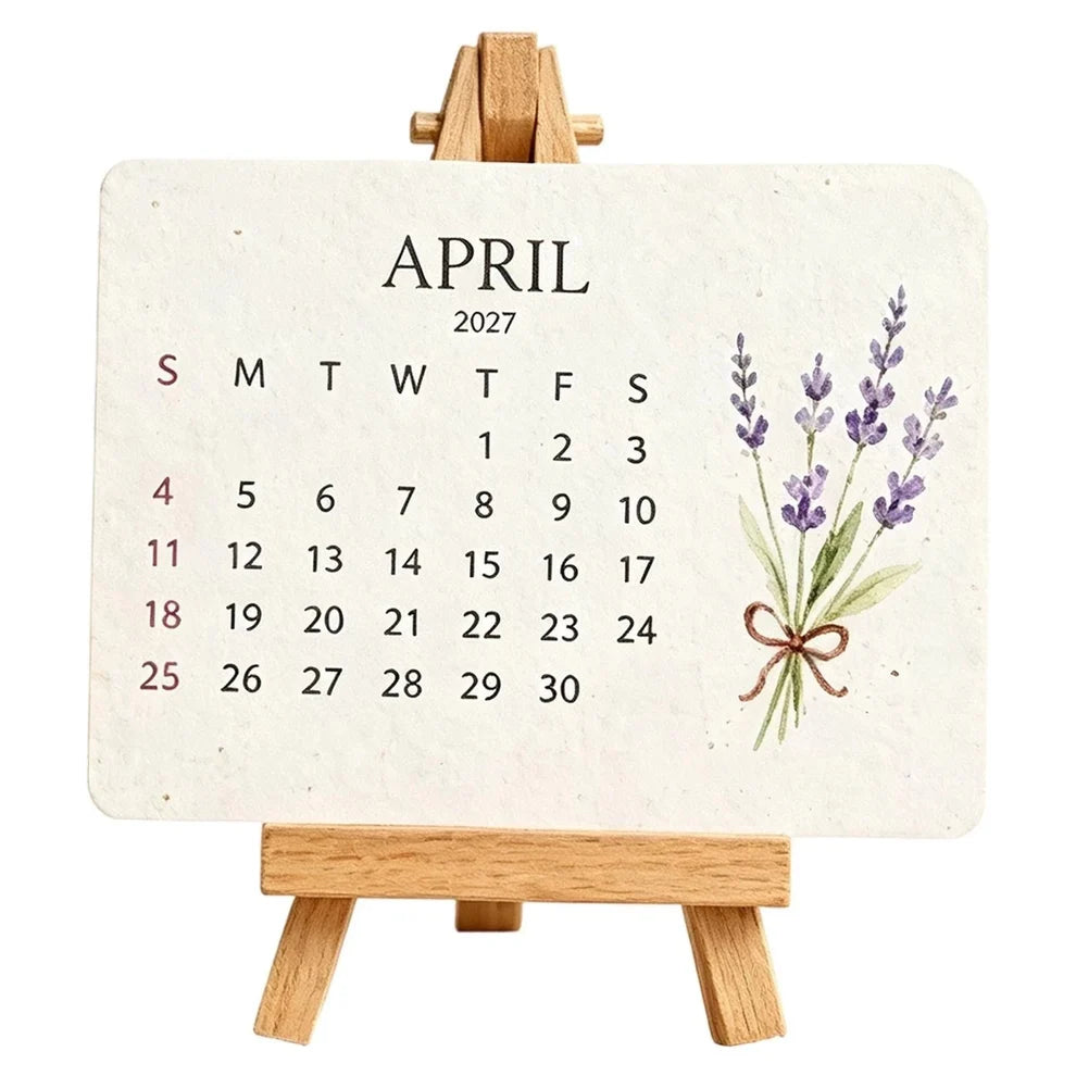 Planterbar frökalender 2027